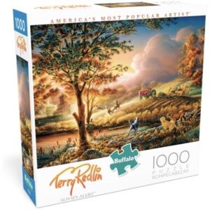 Buffalo Games Terry Redlin “Always Alert” 1000 Piece Puzzle New
